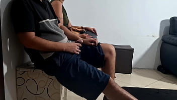 Preview 2 of Roman Old Film - Flash of dick in the dentist&#039_s waiting room and she groped it.