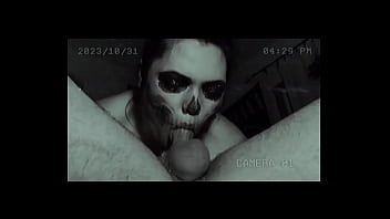 Preview 2 of Trasgender Xxx - Spooky Premature Cum Compilation for Halloween! (Flashing Lights Warning)