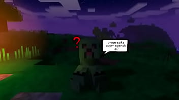 Preview 4 of Alektra Blue Fucking Sex Hot - Zombie Girl Livia x Steve! Minecraft Animation (18 )