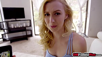 Preview 2 of Bbw Virgin Xxx - Stepbrother saved his hot stepsister Alexa Grace and she must repay him