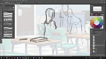 Preview 1 of Xhmster - Picarto ~ DarkCookie - Summertime Saga [720p] (2023.09.25)