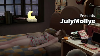 Preview 1 of Beyby Xxx - My room/sex mate 01 (MF) - while she&#039_s sleeping - the Sims 4 porn romantic sex