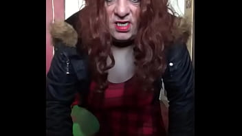Preview 4 of Timel Xxx Video - bisexual crossdresser inserts a object in his anal pussy then sucks it clean afterwards