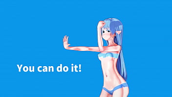 Preview 1 of Pussy Insight - Elise Exercise Dance (Ecchi)
