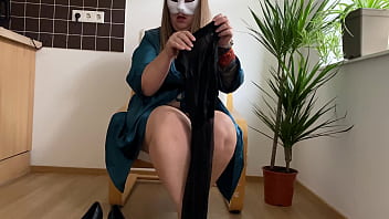 Preview 1 of Xnxxx1 - Fucked a fat mother-in-law in the mouth and came on her natural tits