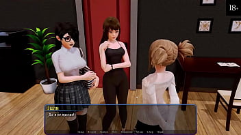 Preview 2 of Nalgonas Porsetras - Complete Gameplay - Harem Hotel,  Part 9