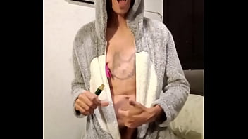 Preview 2 of Bokep Jepan Hot - pain for the rabbit boy (self BDSM with hot sauce)