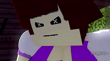 Preview 2 of 12yo Sex Pedo - Zombie Girl x Human Minecraft Animation (FUTANARI,  18 )