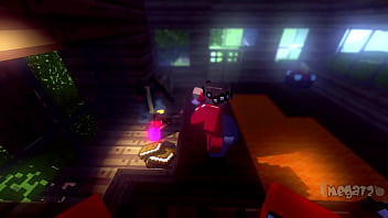 Preview 1 of 12yo Sex Pedo - Zombie Girl x Human Minecraft Animation (FUTANARI,  18 )