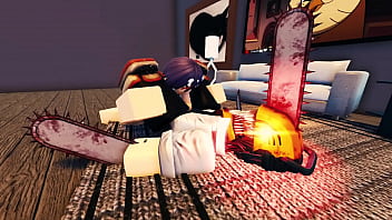 Preview 1 of Us Suhagrat Xnxx - Chainsaw Man VS Reze On Roblox
