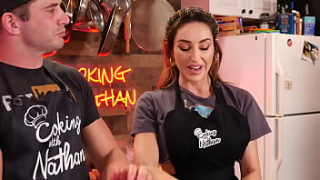 Preview 1 of Porndoe Premium - Christiana Cinn REVEALS Working at BIKINI BAR