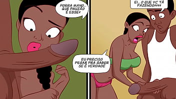 Preview 4 of Octopus Porno - Tarado fica vigiando a milf tomando banho at&eacute_ que uma novinha o surpreende
