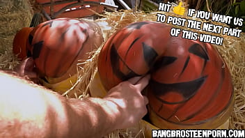 Preview 2 of Pakistani Nadia Ali Gangbang - Fucking two big pumpkin asses