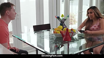 Preview 2 of Dream Jada - Hot Stepsis Samantha Lexi Having Raw Hardcore Sex with Stepbro Anthony Pierce