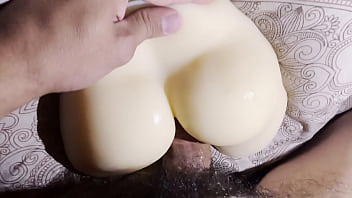 Preview 1 of Xnxx Of Arabic Pragnanat - I fuck a sex doll in anal in front of my wife