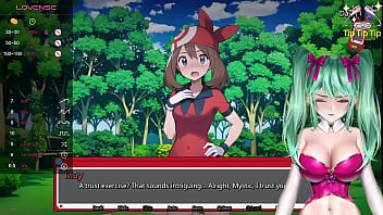 Preview 4 of Brazzers Sturent - Mystic Vtuber Plays &quot_Lewd Masters&quot_ (Pokemon Hentai/Porn Game) Stream Footage~!