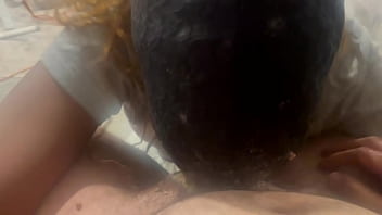 Preview 4 of In Jim Practice - Vid is Blurry But You Have to See How Eagerly She Plays in Her Puke