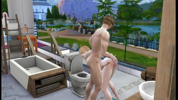 Preview 1 of Sex Mms Schhol - [Short] Rough Sex on the toilet