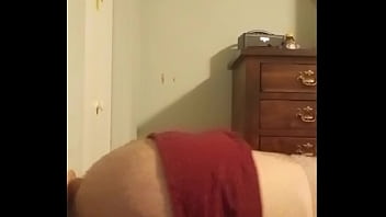 Preview 2 of Ninas De Papa - Chubby boy fucks his ass and tastes it