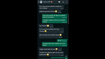 Preview 1 of First Day Of College - Mi vecina me invita a su apartamento para ense&ntilde_arme su nueva lenceria