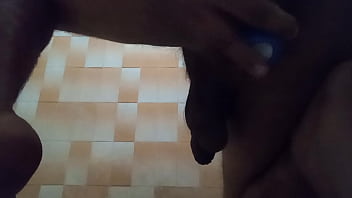 Preview 1 of Mom And Son Dirty Talk Creampie - Mature stepmom gave a blowjob in the toilet and allowed to fuck her in the ass