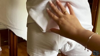 Preview 1 of School Sex 16 Yers - I made breakfast for my stepmom,  but she wanted my dick