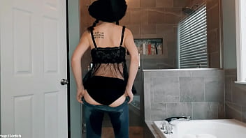 Preview 4 of Yvette Ci - Witch Sage Eldritch Jeans &amp_ Panty Wetting