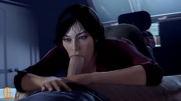 Preview 1 of Indian Mom Brazil - Chloe Frazer Blowjob (Uncharted)