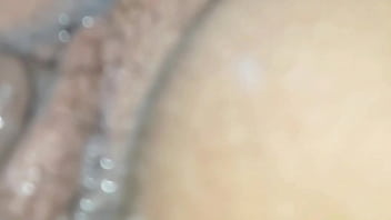 Preview 4 of Xxx Butful - Best cum eating cuckold you ever seen,  husband films his wife getting a shower of massive cum