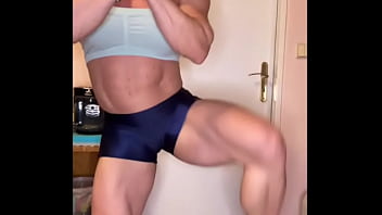 Preview 1 of Son Fucks Mom Stuck In Sink - Your muscle mommy is ready to crush you