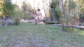 Preview 3 of Www Bangalihotbf - Naked walk along the creek.