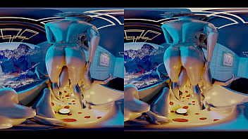 Preview 3 of Lilliluxe Sex - VReal 18K Claire and Ada grinding on a tub with Jill and Ashley masturbating - Resident Evil parody