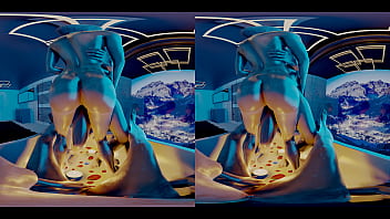 Preview 4 of Lilliluxe Sex - VReal 18K Claire and Ada grinding on a tub with Jill and Ashley masturbating - Resident Evil parody