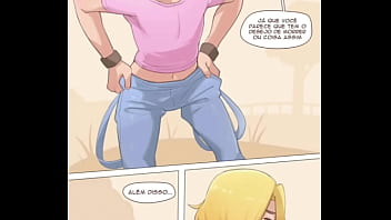 Preview 2 of Ebony Reverse Footjob - Farm Cute Femboy