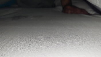 Preview 2 of Japan Xxxx Videos Sell Pond Teen - licking warm cum off the mattress with waterproof sheet