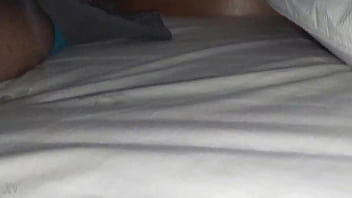 Preview 1 of Japan Xxxx Videos Sell Pond Teen - licking warm cum off the mattress with waterproof sheet
