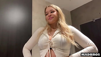 Preview 3 of Young Teens Pissing Sybian - An English manager gets fucked in the toilets and elevator during her work!!!
