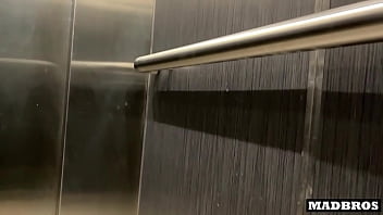 Preview 1 of Young Teens Pissing Sybian - An English manager gets fucked in the toilets and elevator during her work!!!