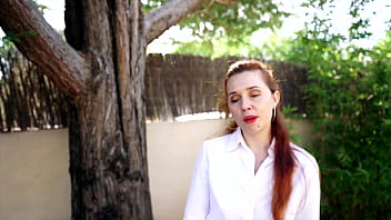 Preview 2 of Mom Sperma Pvo - Infirmi&egrave_re rousse &agrave_ petits seins passe son premier casting X
