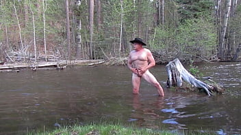 Preview 2 of Bahan Aur Bhai Muslim - Skinny dip and bathing.