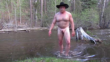 Preview 4 of Bahan Aur Bhai Muslim - Skinny dip and bathing.