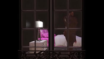 Preview 3 of MaRoc - spying on mega hunk duane brown thru window