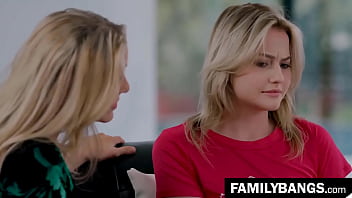 Preview 1 of Nidou - FamilyBangs.com ⭐ Naughty Cougar Tempted to Cum with her Stepdaughter,  Julia Ann,  Britney Light