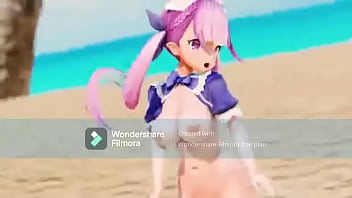 Preview 2 of Tabigaile Johnson - Aqua  mmd-21
