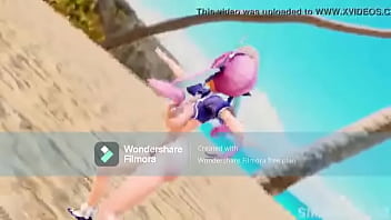 Preview 3 of Tabigaile Johnson - Aqua  mmd-21