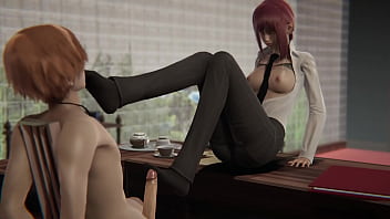 Preview 1 of 2 Rain Xxx - Makima Fucks Denji l Hentai uncensored 3D SFM Game