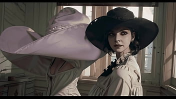 Preview 3 of Sleep Girl Fuck Hd - Dimitrescu concept art