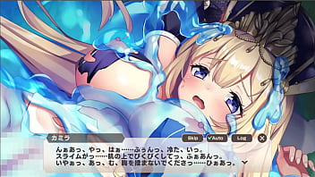 Preview 2 of Indonesia Ibu Tua Seks - モン娘tdx　密猟神官カミラのスライム媚獄
