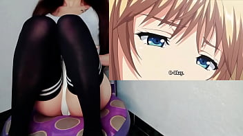 Preview 2 of Back Yard Bench - El unico hombre en un colegio de mujeres y se las coje - Hentai Kyonyuu Reijou Ep. 1