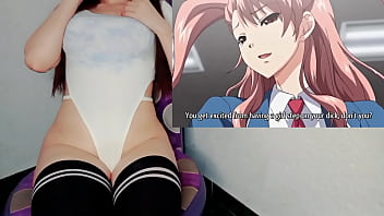 Preview 1 of Back Yard Bench - El unico hombre en un colegio de mujeres y se las coje - Hentai Kyonyuu Reijou Ep. 1